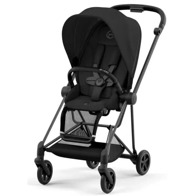 Cybex – Mios 3, Matte Black/Black Frame + Sepia Black Seat Pack