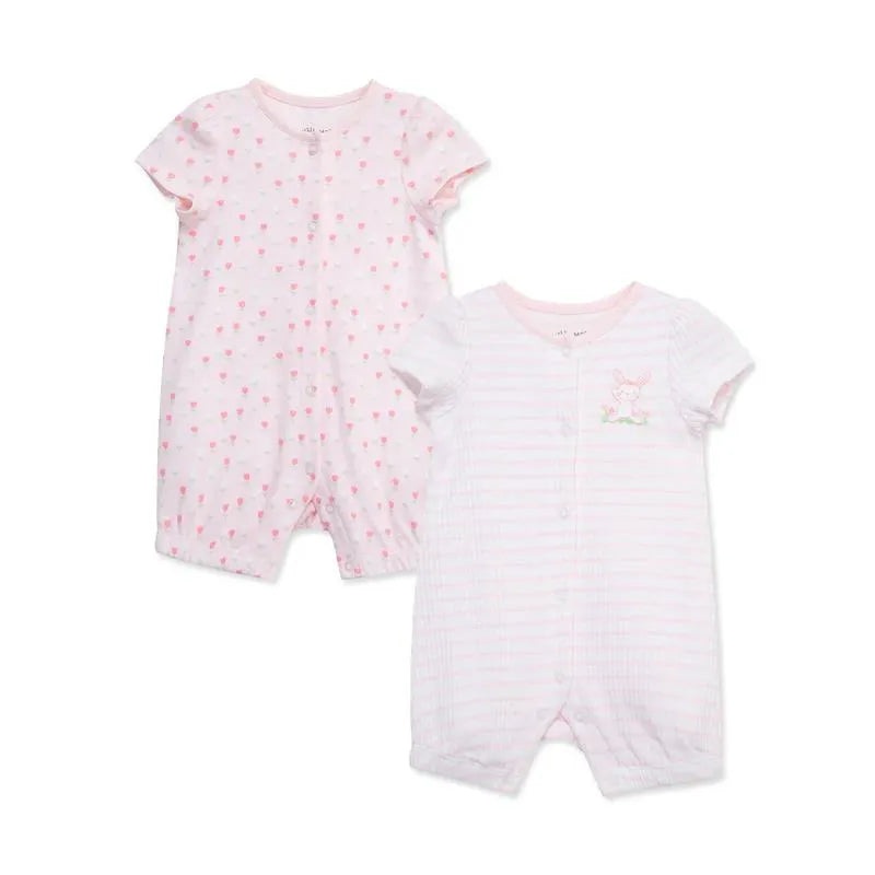 Little Me – 2Pk Baby Girl Romper Tulips