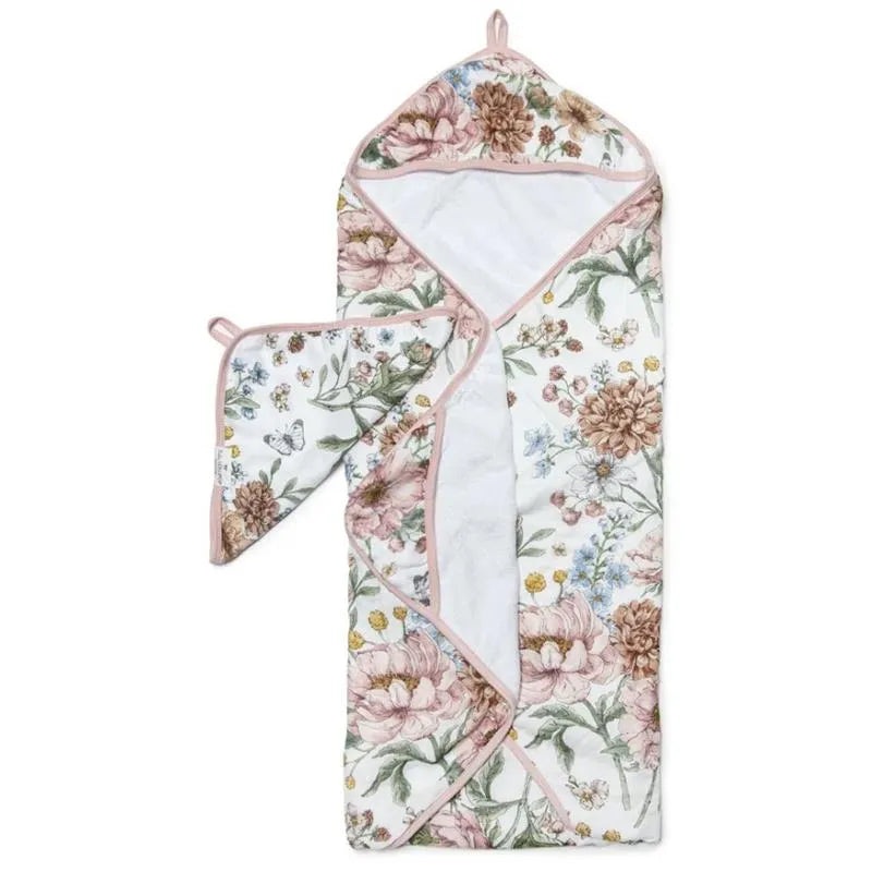 Loulou Lollipop – Hooded Towel Set, Secret Garden