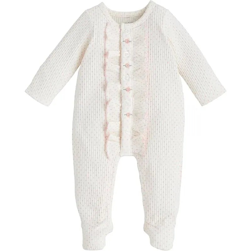Mud Pie – Baby Girls Children’s Rosette Polka Dot Sleeper