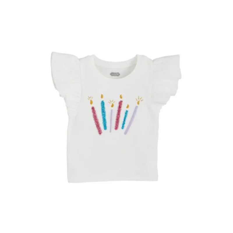 Mud Pie – Candles Girl Birthday Tees