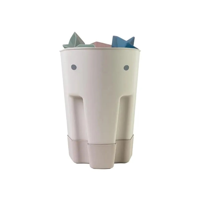 Shnuggle – Ellie Bath Toy Storage Scoop, Taupe