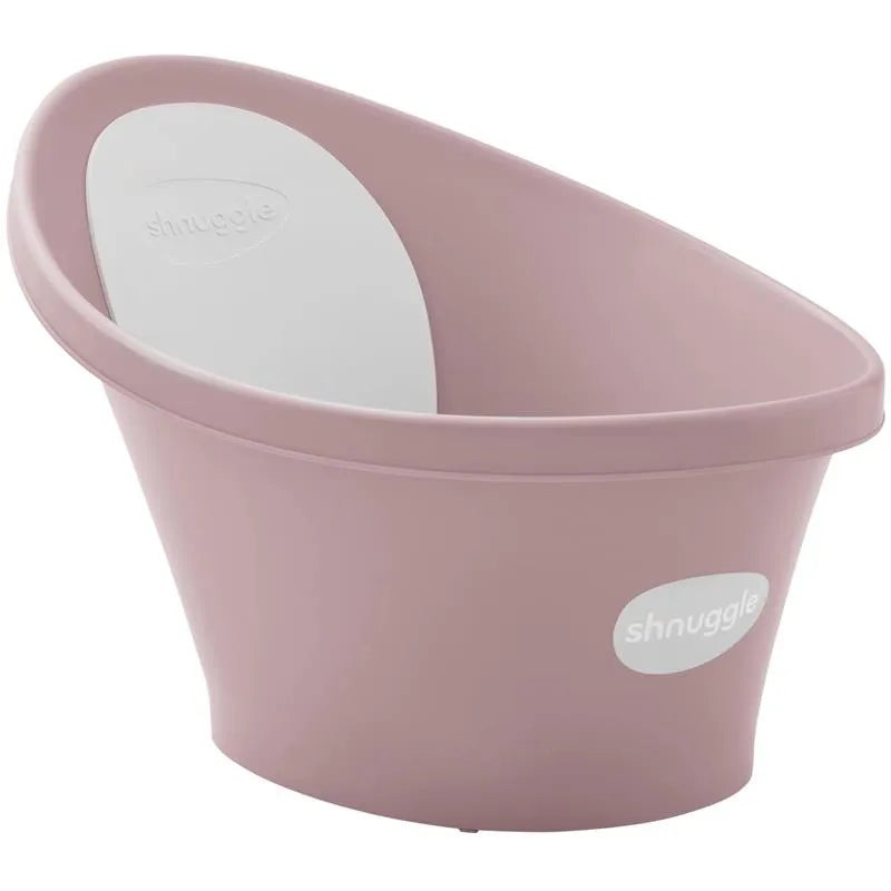 Shnuggle – Newborn Baby Bath With Plug, Blossom