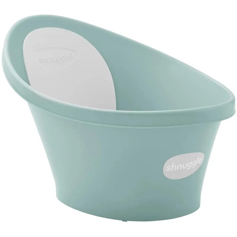 Shnuggle – Newborn Baby Bath With Plug, Eucalyptus