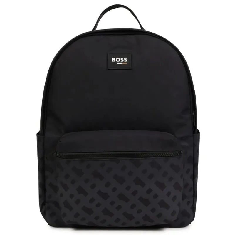 Hugo Boss Baby – Double B-Monogram Backpack Black