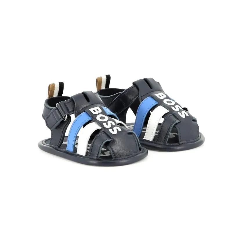 Hugo Boss Baby – Sandals Navy With Boss Logo