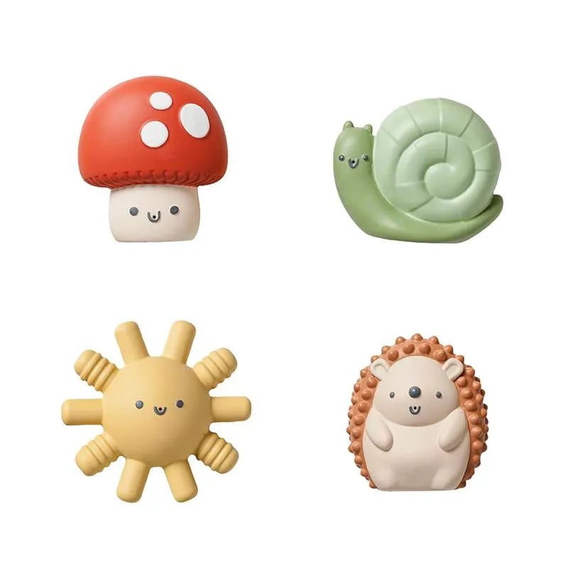 Itzy Ritzy – Itzy Squirt 4-Pack Of Soft Bath Toys