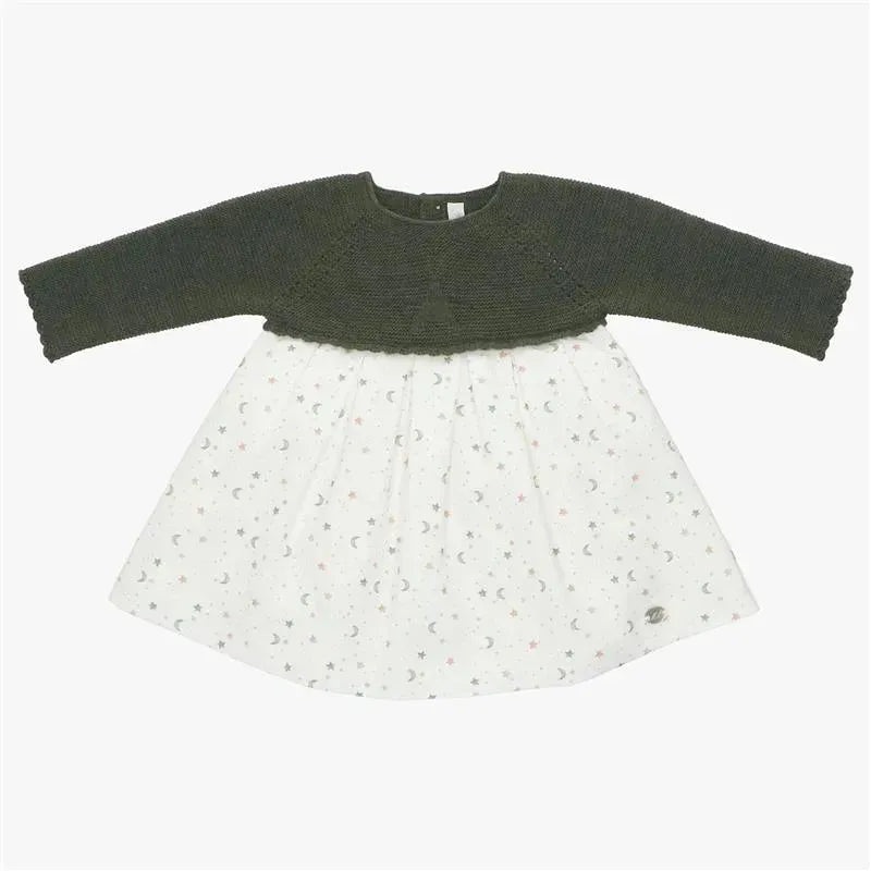Martin Aranda – Baby Girl Dress Firmamento, Green