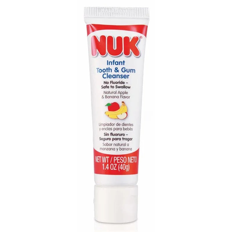 Nuk Grins & Giggles Fluoride-Free Tooth & Gum Cleanser, 1.4 oz.