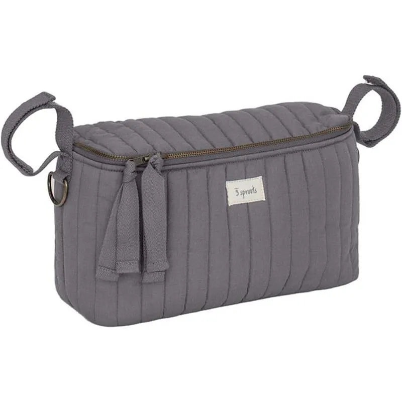 3 Sprouts – Universal Stroller Caddy Organizer, Charcoal Grey