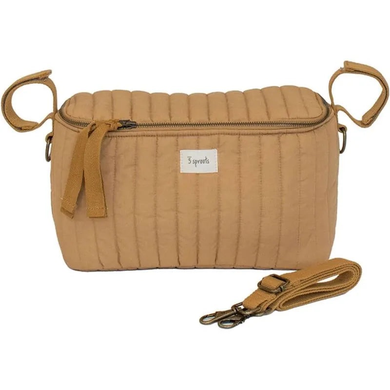 3 Sprouts – Universal Stroller Caddy Organizer, Mustard