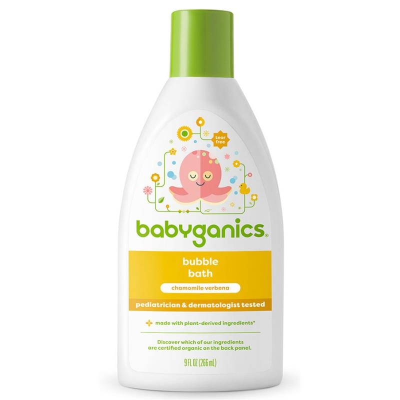 Babyganics – Bubble Bath Chamomile Verbena, 9 Oz