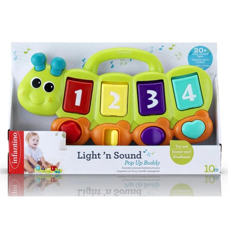 Infantino – Light ‘N Sound Pop Up Buddy