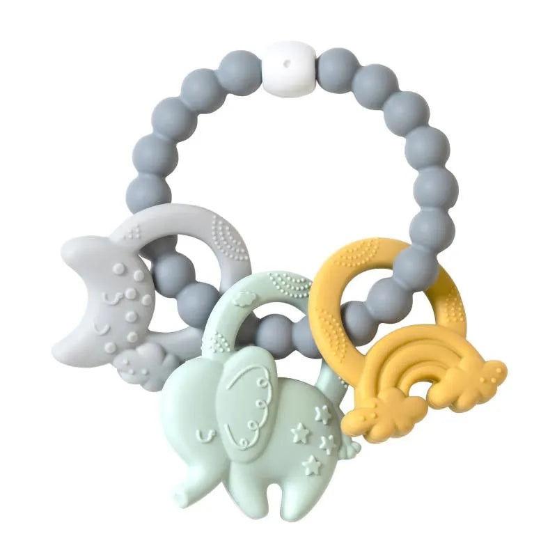 Kalencom – Ele-Fun Teether, Blue
