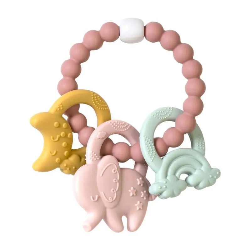 Kalencom – Ele-Fun Teether, Pink