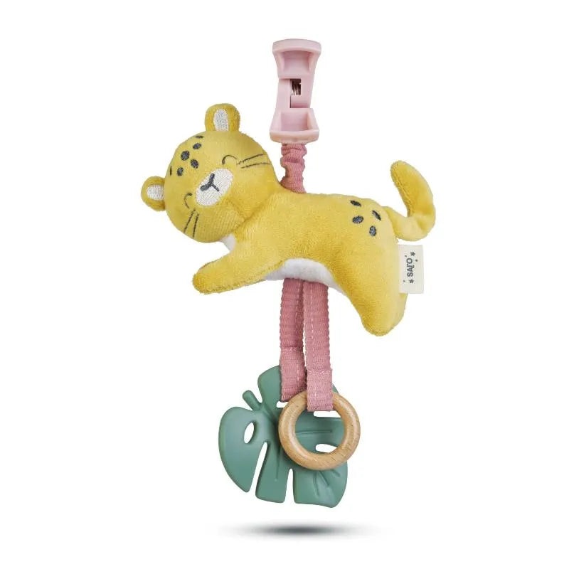 Kalencom – Jungle Party Pull Down Rattle, Cheetah