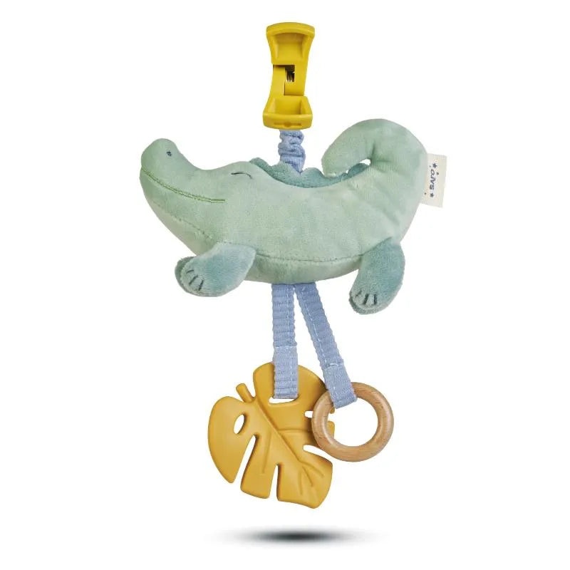 Kalencom – Jungle Party Pull Down Rattle, Crocodile