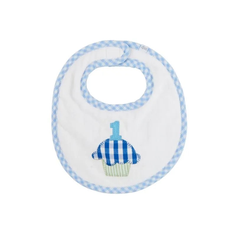 Mud Pie – Baby Boy Blue Musical Birthday Bib