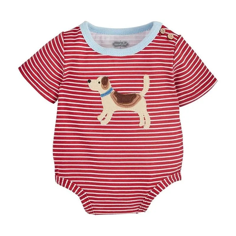 Mud Pie – Baby Boy G Dog Farm Crawler