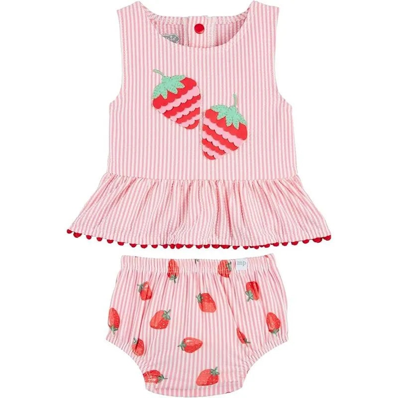 Mud Pie – Baby Girl Strawberry Two-Piece Swimsuit