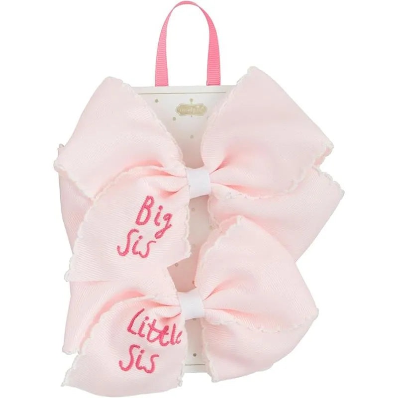 Mud Pie – Children’s Girl Pink Sisters Bows