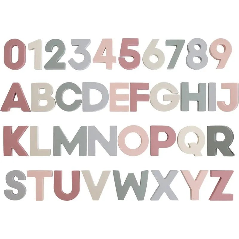 Mushie – Letters And Numbers Bath Play Set (Original)