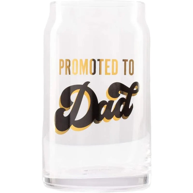 Pearhead – Promoted To Dad Beer Glass, Father’s Day Gift
