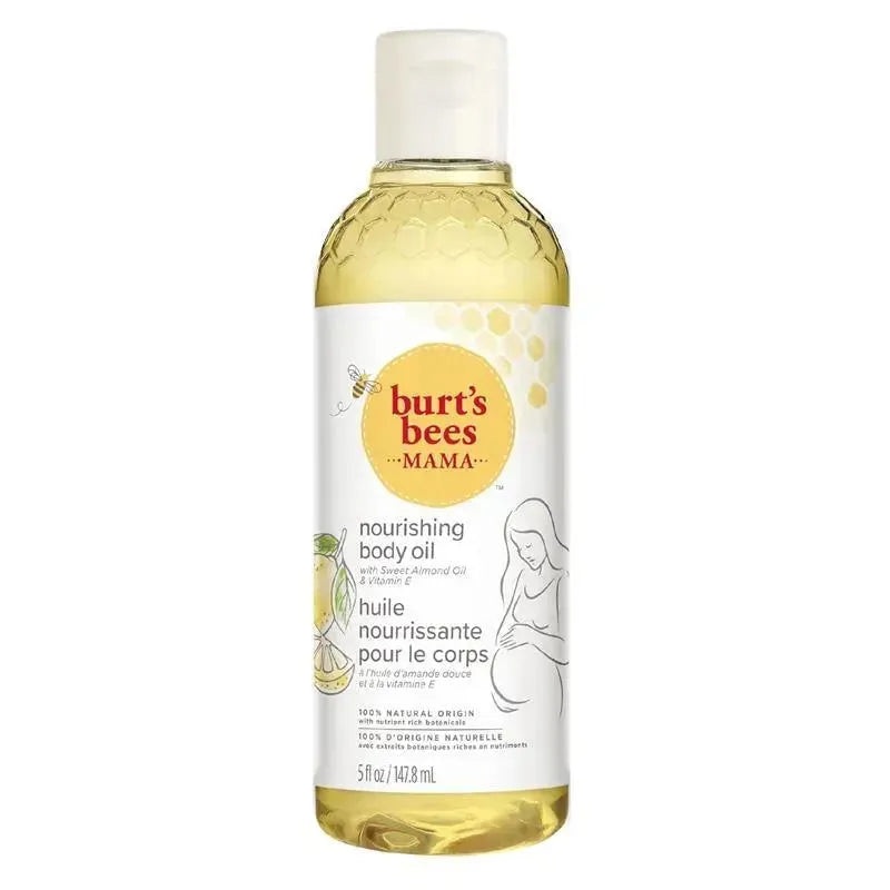 Burt’s Bees – Mama Body Oil with Vitamin E, 100% Natural Origin, 5 Oz