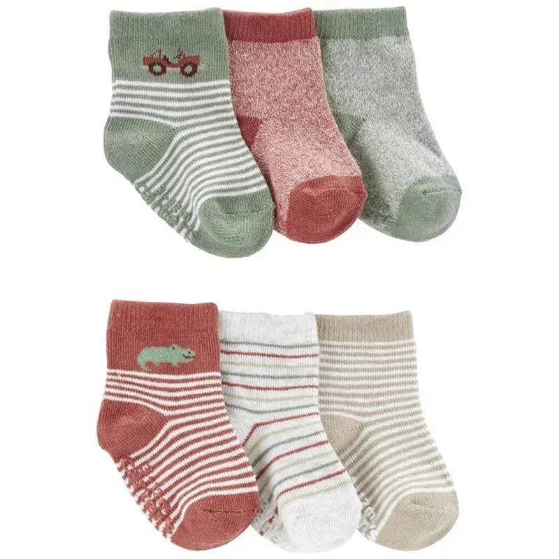 Carters – Baby Boy 6Pk Striped Booties