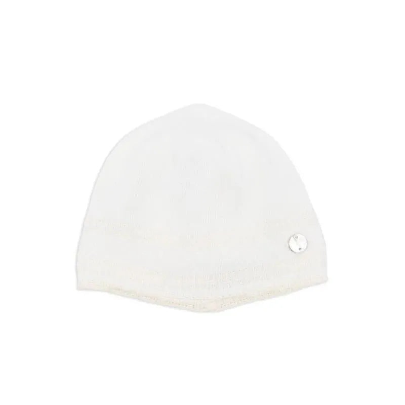 Paz Rodriguez – Baby Knit Newborn Hat Paz, Cream/Beige