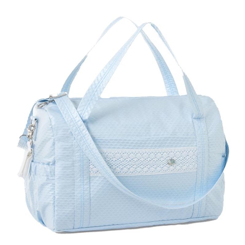 Paz Rodriguez – Maternity Bag Torres, Chalk Blue/White