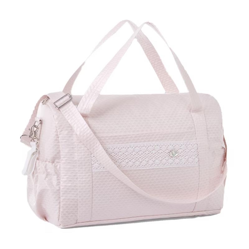 Paz Rodriguez – Maternity Bag Torres, Chalk Pink/White