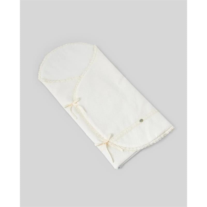 Paz Rodriguez – Woven Newborn Baby Nest Adarve, Cream/Cream