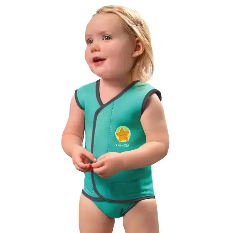 Bbluv Wrap Neoprene Baby Wetsuit – Aqua