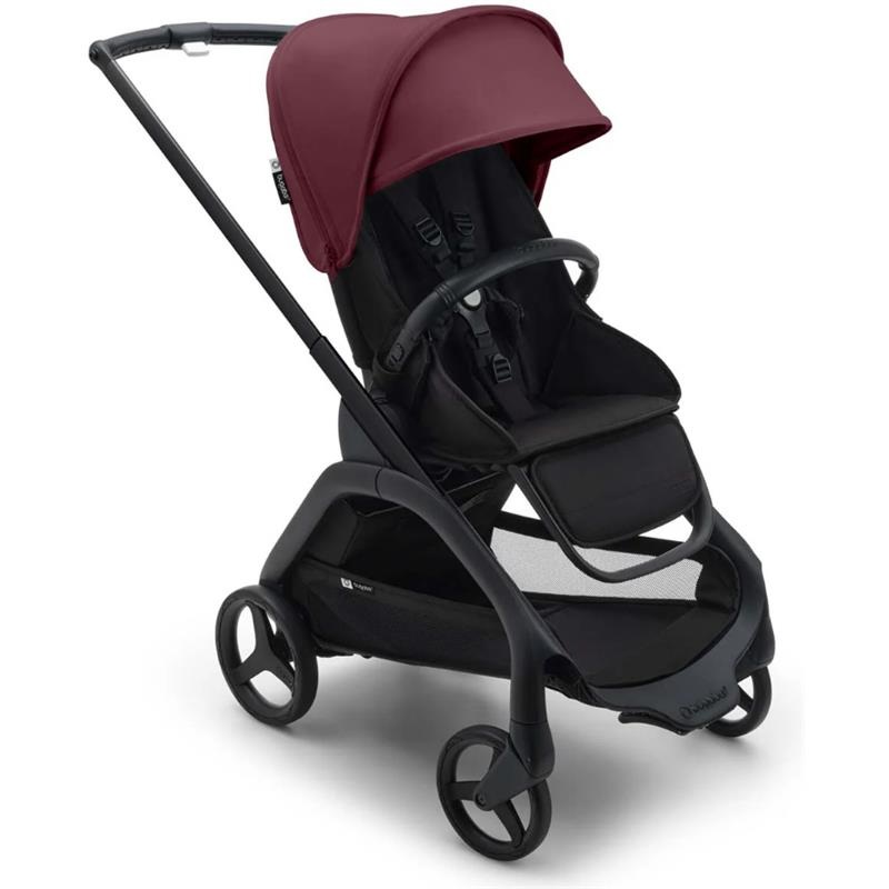 Bugaboo – Dragonfly Seat Complete, Black/Dark Cherry-Dark Cherry