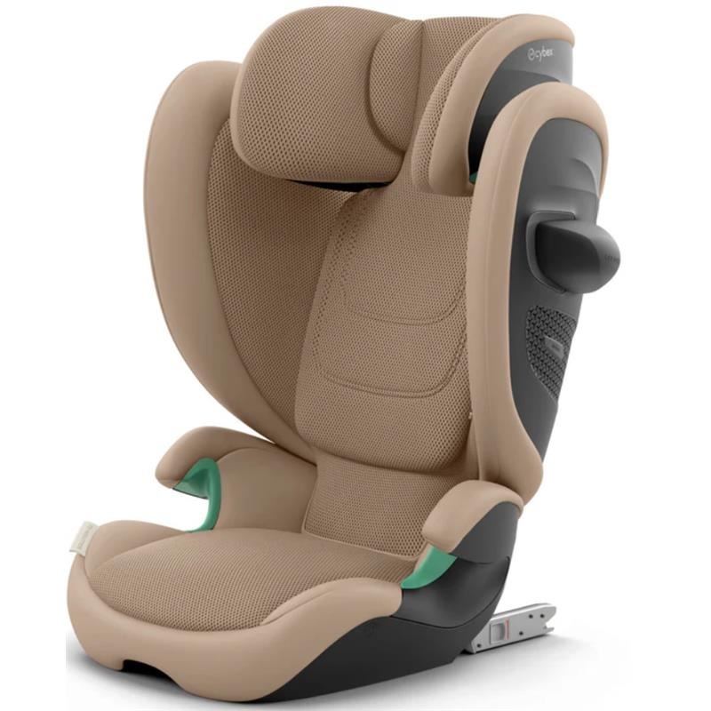 Cybex – Solution G2 Folding Travel High-Back Booster, Almond Beige