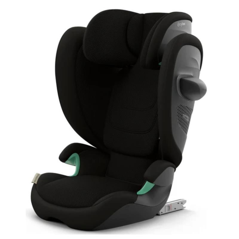 Cybex – Solution G2 Folding Travel High-Back Booster, Moon Black