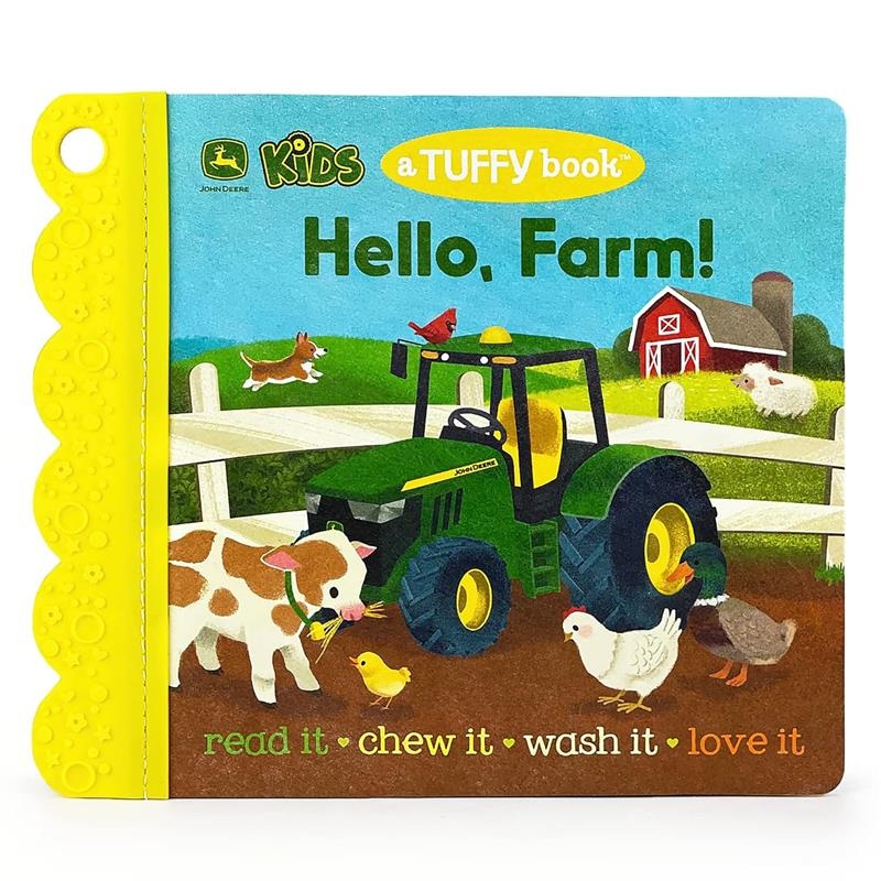 House Of Marbles – Hello Farm! John Deere Tuffy Book