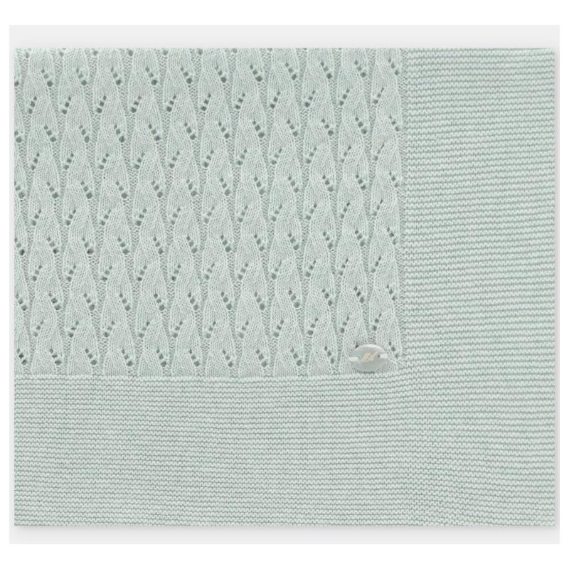 Martin Aranda – Baby Blanket Knit Lucca One Size Azul Ocano