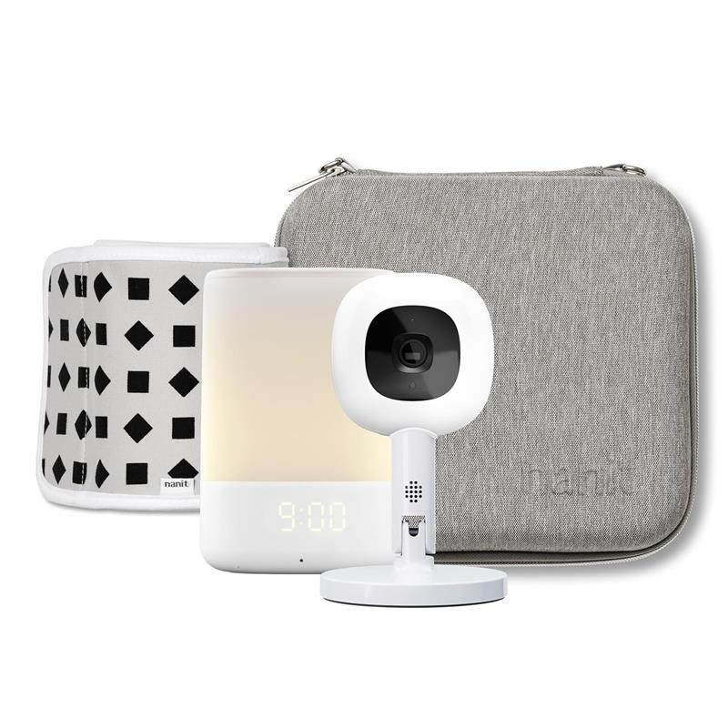 Nanit – Pro Camera Super Bundle (Light Grey Travel Case)