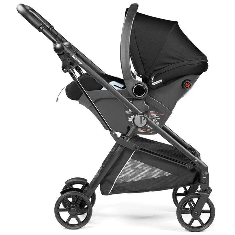 Peg Perego – Primo Viaggio 4-35 Lounge on wheels Infant Car Seat, True Black