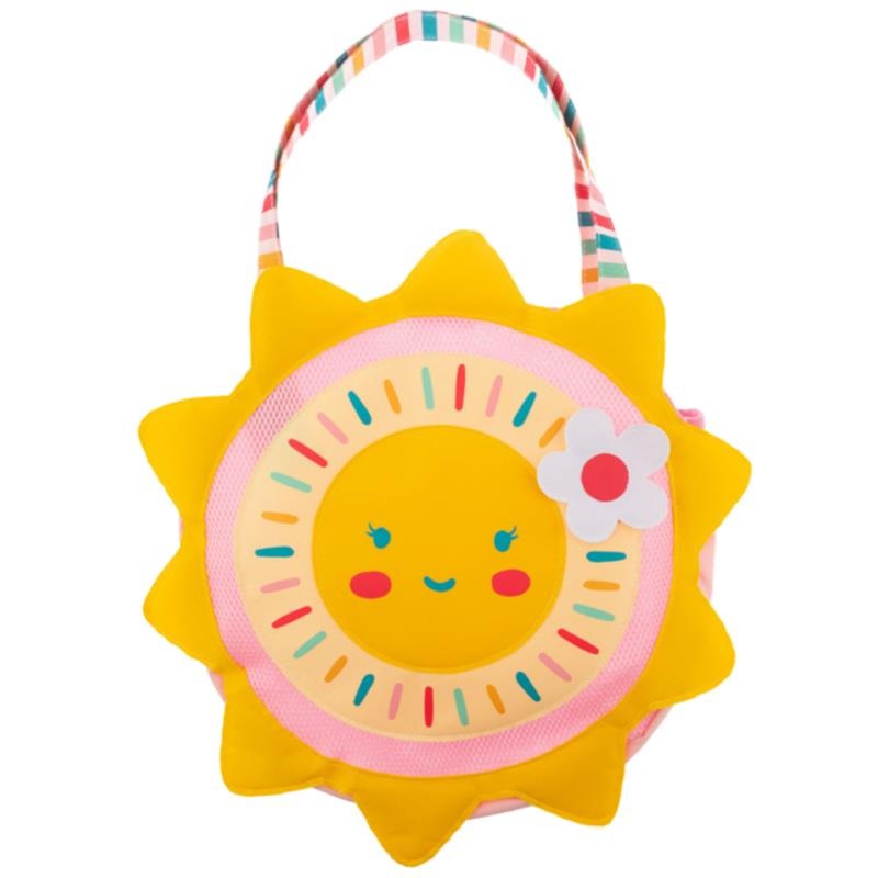 Stephen Joseph – Beach Totes With Sand Toy Play Set, Sunshine