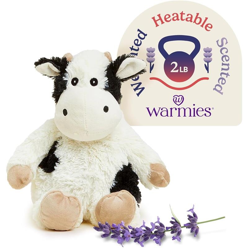 Warmies – Black And White Cow
