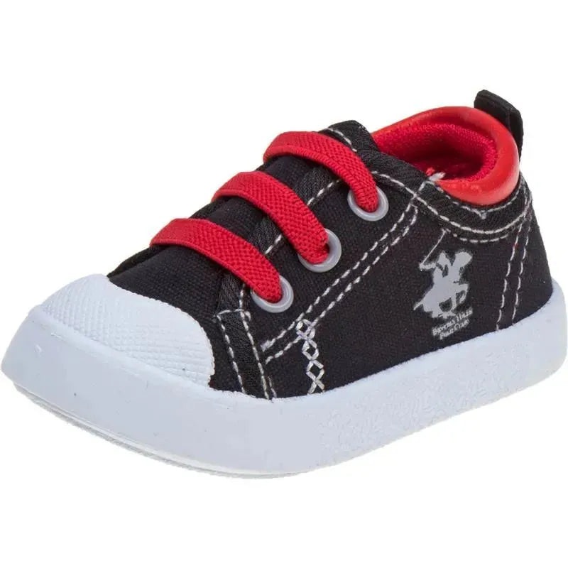 Beverly Hills Polo Club – Infant Boys A/C Sneakers, Black/Red