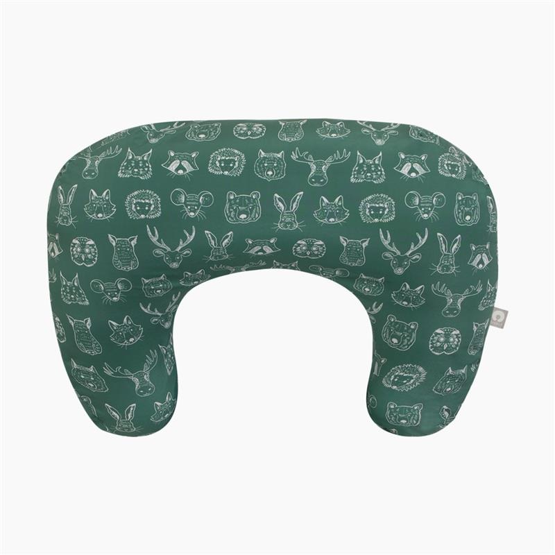 Boppy – New Basic Nursing Pillow, Green Forest Animal Sketch