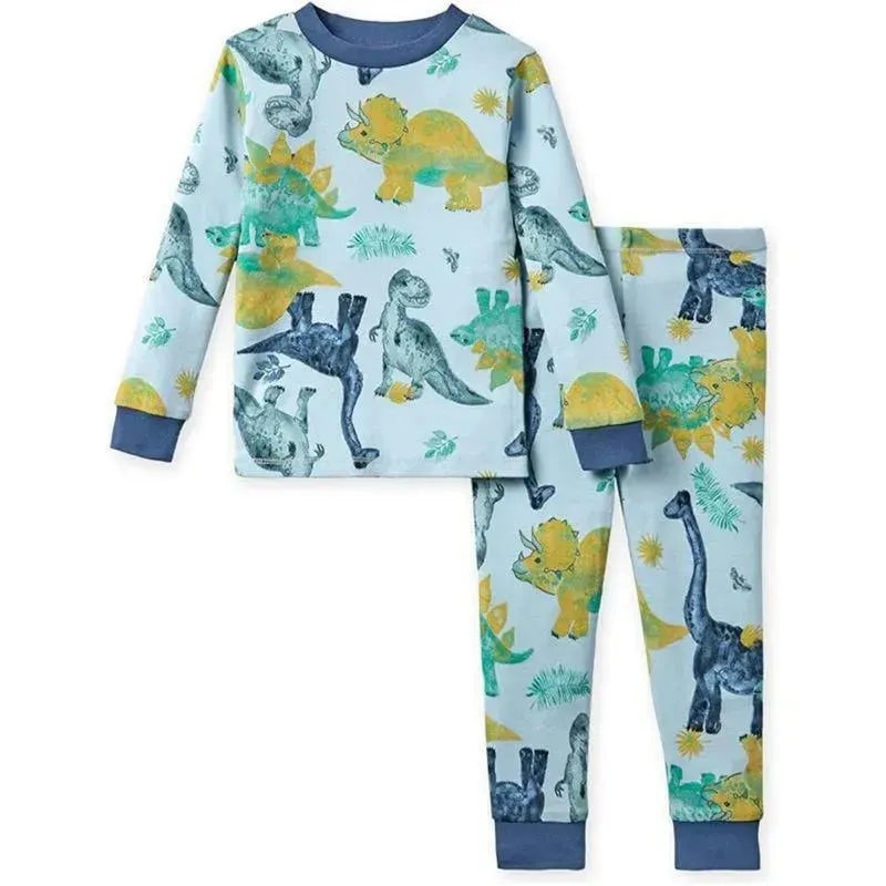 Burts Bees – Mega Dino Friends Tee & Pant Pj Set