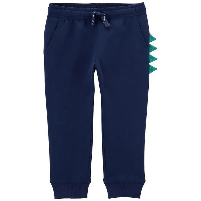 Carter’s – Baby Boy Dinosaur French Terry Joggers, Navy