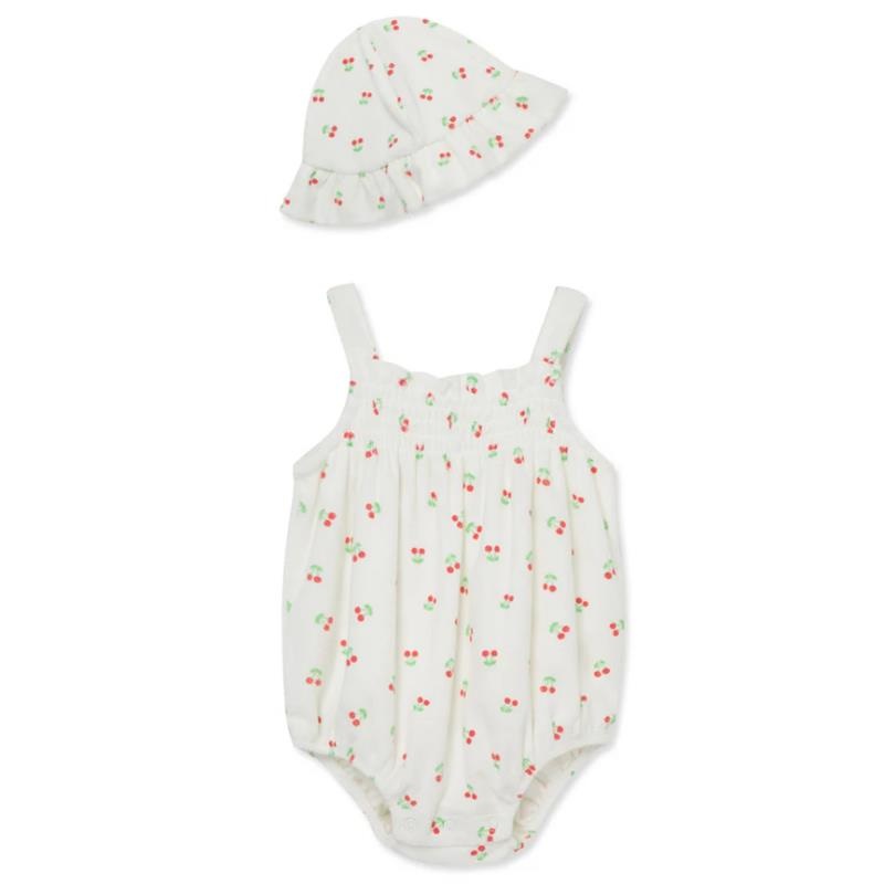 Little Me – Baby Girl Cherries Bubble Hat
