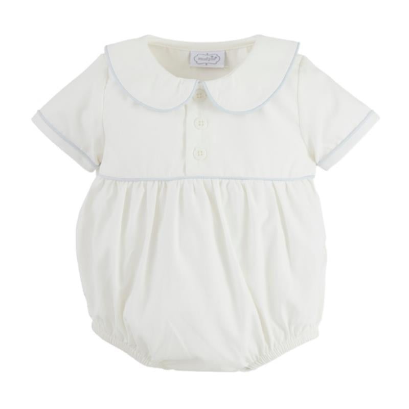 Mud Pie – Collared Poplin Baby Bubble
