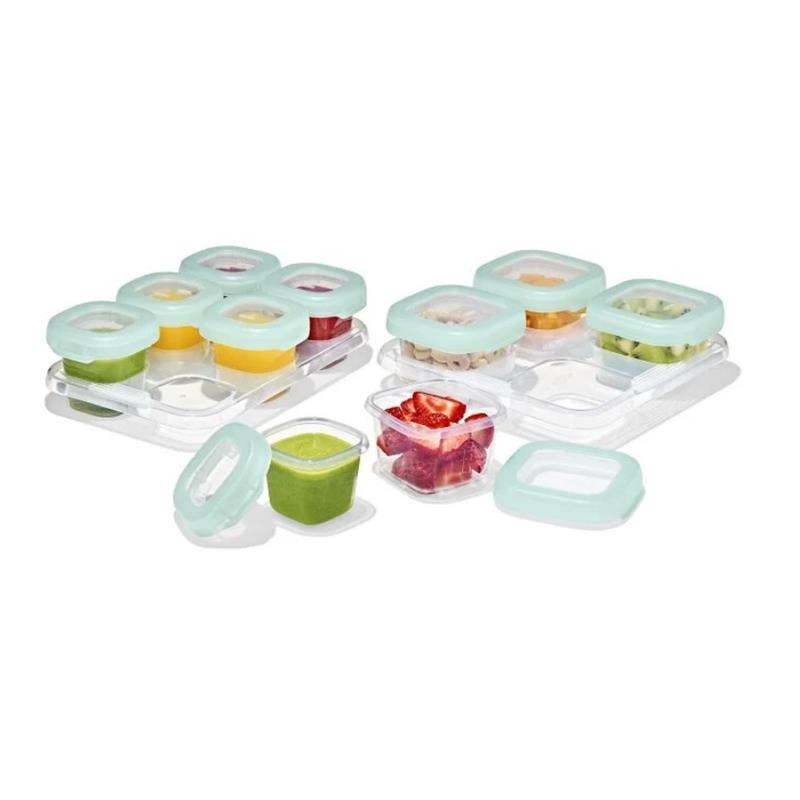 Oxo – Oxo Tot 12 Pc Baby Blocks Food Storage Container Set, Opal